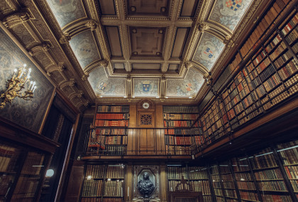 old large library