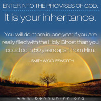 It is your inheritance
